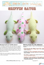 A Bit of Whimsy Dolls-Griffin Gator