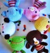 Jenny and Teddy - Jane Chan - Little friends Amigurumi - Free