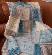 Color and Shape Design- Jody Pyott- Crocheted Blanket Trust Afghan