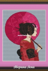 Geisha by Lena Averina / Pavlova
