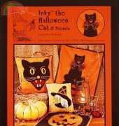 Back Porch Designs - Inky The Halloween Cat & Friends