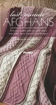 Last-Minute Afghans by Rena V. Stevens