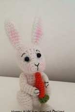 cute bunny - happy kids amigurumi designs