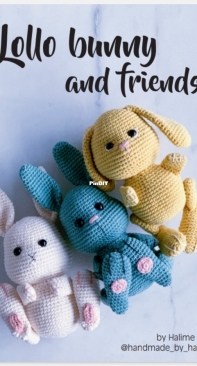 Handmade by Halime - Halime Özel - Lollo Bunny and Friends - Free
