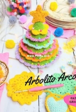 Le pompon - Ana Vicky Espiñeira - Rainbow Tree - Arbolito arcoiris - Spanish - Free