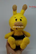 The Cheeky Hook - Soledad Iriquin - Bumble Bee Amigurumi - Free