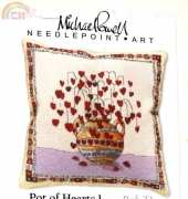 Michael Powell T1 - Pot of Hearts 1 Pillow