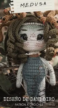 Dani Diro Handmade - Daniela Diaz - Medusa - Spanish
