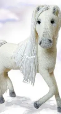 Colorful Dreams - Olga Muzalevskaya - Ольга Музалевская - Sparkle White Horse - Искорка - Russian