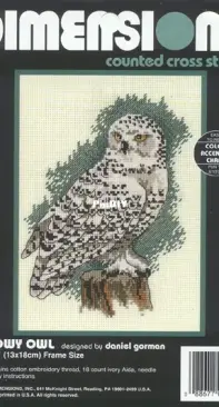Dimensions 6674 Snowy Owl XSD