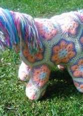 African flower horse