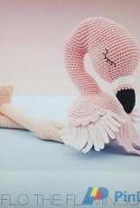 The Little Hook Crochet - Little Aqua Girl - Bubbles and Bongo - Erinna Lee - Flo the Flamingo