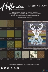Rustic Deer Wall Hanging  by Karen Cunigan -Free