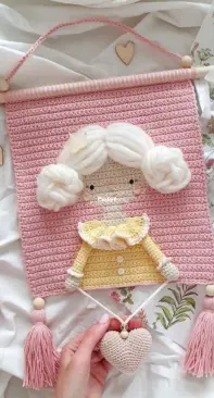 Demi Deco Shop - Alena Anella - Alena Baskakova - Wall hanging decor Princess
