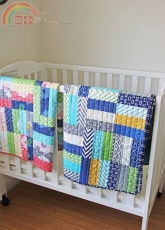 V and C-Jelly Roll Jam Quilt Free Pattern