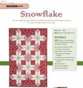 Sharon Holland- Snowflake-Free Quilt Pattern