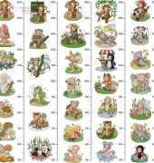 Ellen Maurer Stroh EMS Animal Babies Height Charts 1-5 XSD