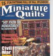 Miniature Quilts-N°73-August-2004