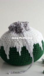 Crochet spot - Amy Yarbrough - Christmas Ornament Favor Bag - Free