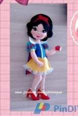 Arte Design - Sheila Rodrigues - Snow white - Felt - Portuguese
