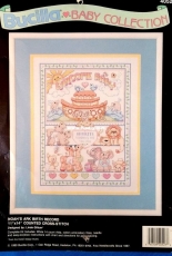 Bucilla 40527 - Noah's Ark Birth Record