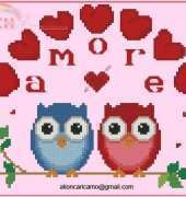 Aliona Alionca Ricamo Amore - 2 Owls xsd.