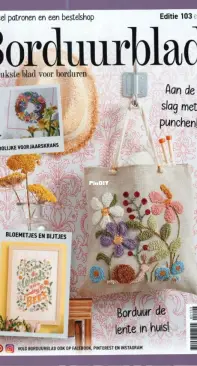 Borduurblad - Issue 103 - April 2021 - Dutch