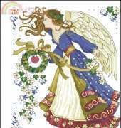 Christmas Angel by Lesley Teare from Cross Stitch Gold 60