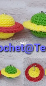 Crochet at Teris - Teri Hamilton - Planet Keychains - Free