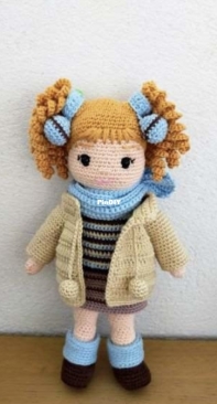 Doudoutoudou Boutique - Ginette Fourmin - Eglantinee Winter Outfit - French