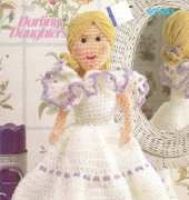 Annies Attic 87W03 - Darling Daughters Miss Becky Hair Spray Cover