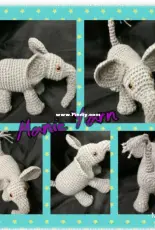 Manic Yarn - Aimee Borst - Winkie the Elephant
