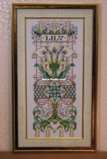 Dimensions Exquisite lily sampler