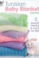 Annies Attic 876554E - Kim Guzman - Tunisian Baby Blankets