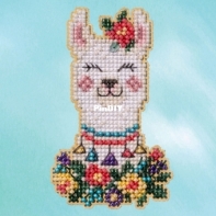 Mill Hill - Spring Bouquet Collection MH18-2316 Little Llama XSD