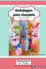 Arquiteta de Mimos-Chocolate Box-Felting- Portuguese- Free