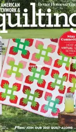 BHG American Patchwork & Quilting Issue 169 April 2021