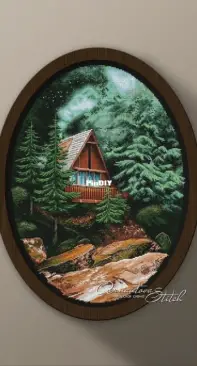 Arnautova Stitch - House in the Forest by Anastasia Arnautova