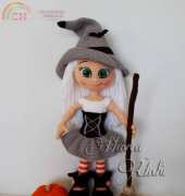 Havva Designs - Havva Unlu - Cute Witch Pattern