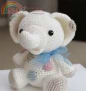 Little Muggles Amigurumi Designs- Peanut the Elephant