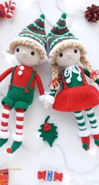 Thread Tutorial - Christmas Elves - English