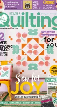 Love Patchwork and Quilting - Issue 124 2023