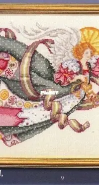 American School of Needlework 3661 - Candyland Angel by Barbara Baatz