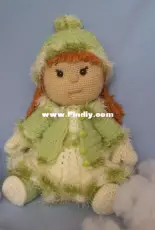 Design by Polly and Paule - S. Riedel - Lotta the Snowgirl clothes -German