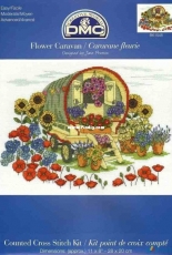 DMC BK 1548 Flower Caravan XSD