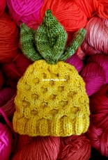 Pineapple hat by Sonya Marie-Free