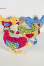 Busy Birds by Frankie Brown/Frankie's Knitted Stuff-Free