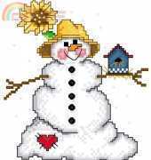 Leisure Arts - Snowmen Will Melt Your Heart PCS