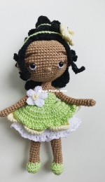 greenfrog crochet - Tiana
