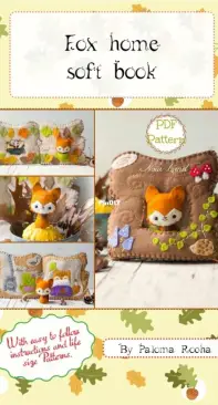 Noia Land - Fox Home Soft Book by Paloma Rocha
